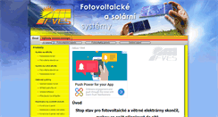 Desktop Screenshot of fves.cz